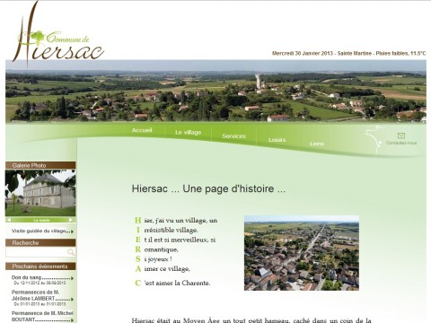 Mairie de Hiersac, Charente