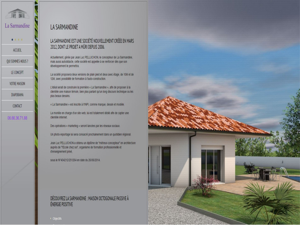 La Sarmandine - Architecture - Maisons octogonales