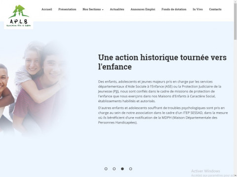 Création du site internet d'une association