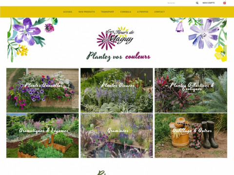 Les Fleurs de Maguy - E-Commerce, Segonzac (Charente)