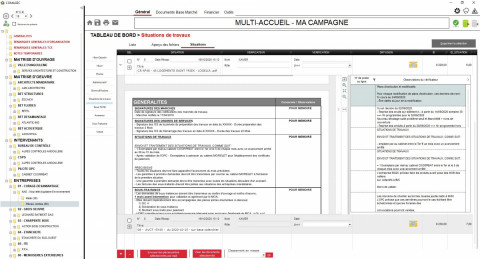 Développement Windev : Développement d'un logiciel de gestion de comptes rendus de chantier et classement de documents près de Ruffec