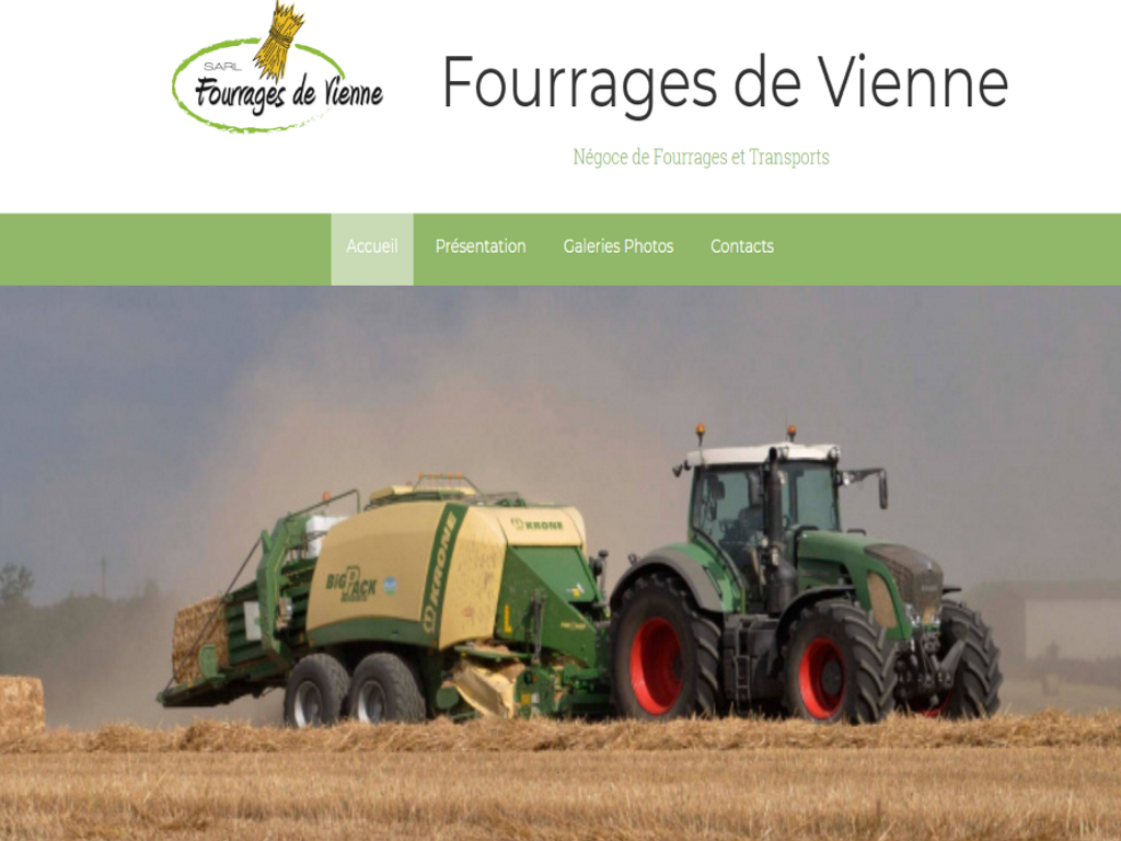 Fourrages de Vienne - Négoce et transport